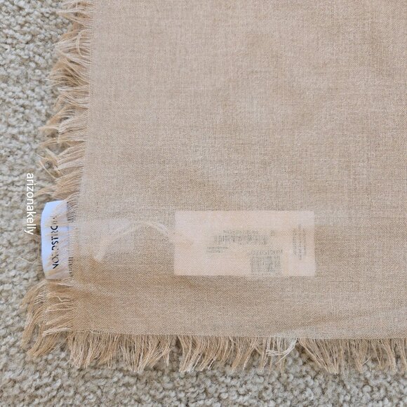 NWT Nordstrom Silk Cashmere Lightweight Scarf - Picture 9 of 10